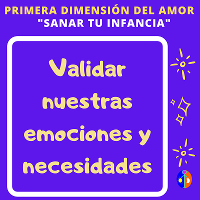 Primera Dimension del Amor - Sanar Tu Infancia